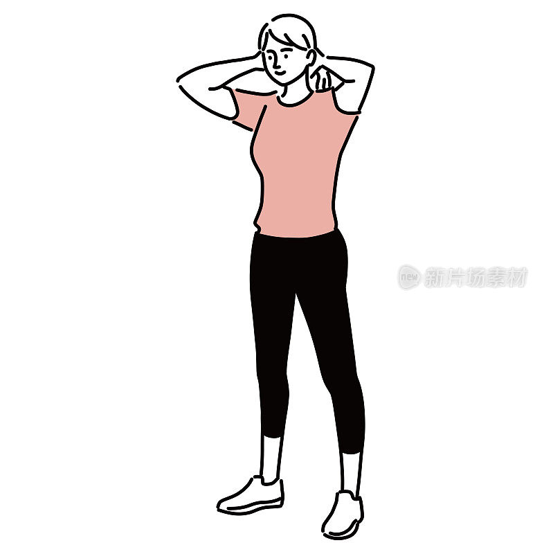 exercise woman exercise strengthen the leg muscles